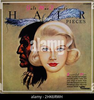 Vintage vinyl record cover Hair Musical Hair Pieces Galt