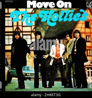 Vintage vinyl record cover -  Hollies, The - Move On - D - 1970 Stock Photo