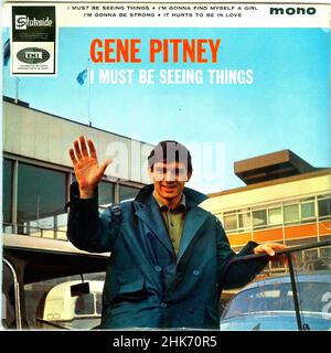 Vintage vinyl record cover - Pitney, Gene - I Must Be Seeing Things - EP - UK - 1965 Stock Photo