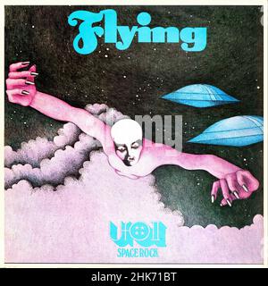 Vintage vinyl record cover - UFO - 2 - Flying - UK - 1971 Stock Photo