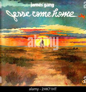 Vintage vinyl record cover - James Gang - Jesse Come Home - US