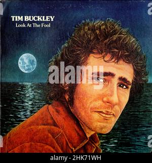 Vintage vinyl record cover - Buckley, Tim - Look At The Fool - US - 1974 Stock Photo