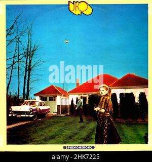 Vintage vinyl record cover - UFO - Phenomenon - UK - 1974 Stock Photo