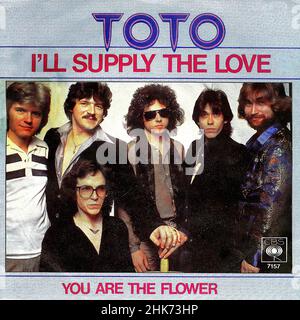 Vintage vinyl record cover - Toto - I'll Supply The Love - D
