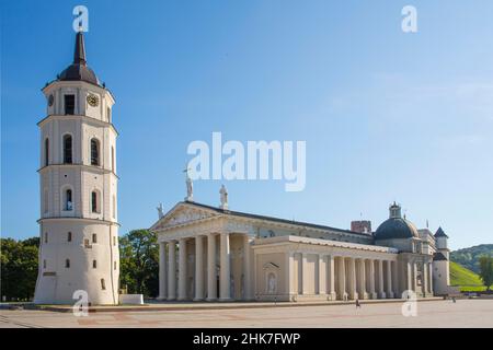 Arkikatedra Bazilika Cathedral, Vilnius, Lithuania, Vilnius, Lithuania Stock Photo