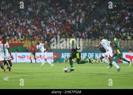 CAMEROON, Yaounde, 02 February 2022 - Nampalys Mendy of Senegal during the Africa Cup of Nations play offs semi final match between Burkina Faso and Senegal at Stade Ahmadou Ahidjo,Yaounde, Cameroon, 02/02/2022/ Photo by SF Stock Photo