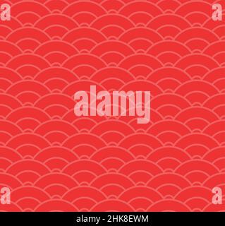 Japanese wave pattern for wallpaper background Stock Vector