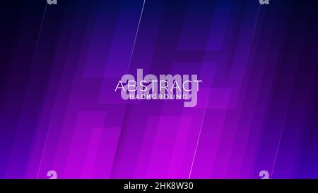 Gradient dynamic purple lines background Stock Vector