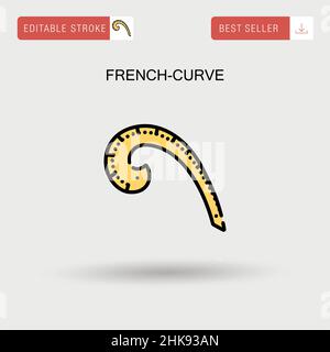 French curve hi-res stock photography and images - Alamy