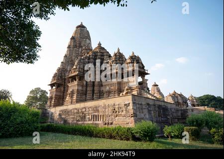 Lakshmana Temple, Western Group Of Temples, Khajuraho, Madhya Pradesh ...