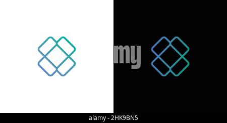 modern and sophisticated box design Stock Vector