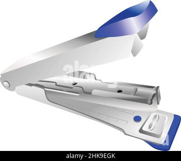 Attractive and detailed stapler vector illustration Stock Vector