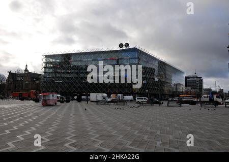 Copenhagen/Denmark./02  February 2022/. DI or danish industry house /danish trade union house in danish capital Copenhagen Denmark.   (Photo..Francis Joseph Dean/Dean Pictures) Stock Photo