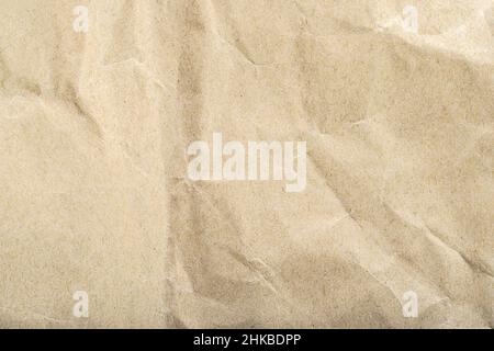 abstract background from crumpled paper texture closeup Stock Photo