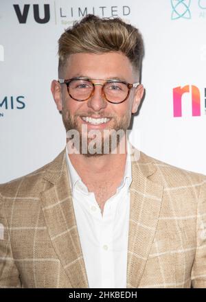 LONDON, ENGLAND - FEBRUARY 02: Harvey Armstrong attends the Nordoff Robbins Legends of Rugby dinner at Grosvenor House on February 2, 2022 in London, Stock Photo