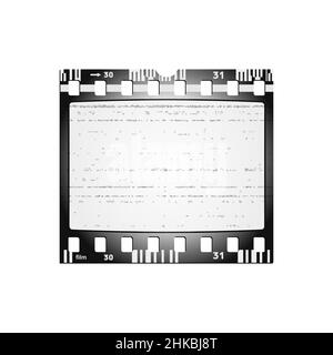Retro film frame background with space for text Stock Vector