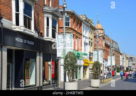 Victoria Street, Grimsby, Lincolnshire, England, United Kingdom Stock Photo