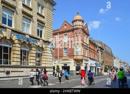 Victoria Street, Grimsby, Lincolnshire, England, United Kingdom Stock Photo