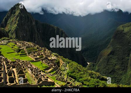 beautiful landscape in Peru Stock Photo
