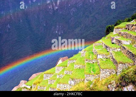 beautiful landscape in Peru Stock Photo