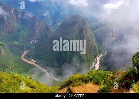 beautiful landscape in Peru Stock Photo
