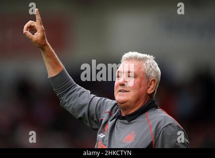 File photo dated 23-07-2021 of Steve Bruce. West Brom have appointed Steve Bruce as their new manager on an 18-month contract. Issue date: Thursday February 3, 2022. Stock Photo