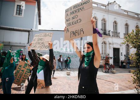 Pro Abortion Protest, Ecuador