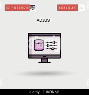 Height icon. Line simple Health Check icon for templates, web design ...