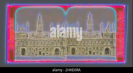 Inspired by Paris. - L’Hotel de Ville et le Pont d’Arcole, maker