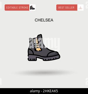 Chelsea Simple vector icon Stock Vector Image & Art - Alamy