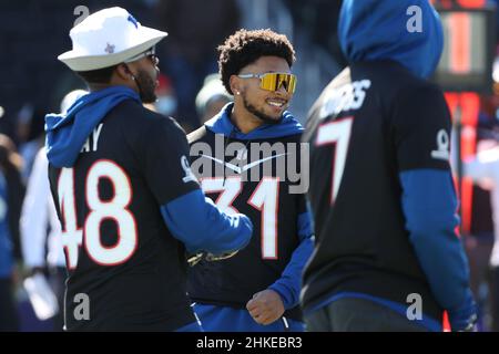 Las Vegas, Nevada, USA. 5th Feb, 2022. San Francisco 49ers wide receiver Deebo  Samuel (19) during the NFC Pro Bowl Practice at Las Vegas Ballpark in Las  Vegas, Nevada. Darren Lee/CSM/Alamy Live