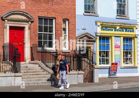 Bachelors Walk, Dublin City, County Dublin, Ireland Stock Photo