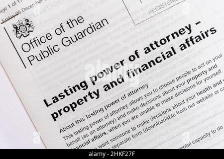 Making Gifts under a Lasting Power of Attorney (LPA)