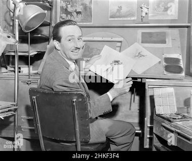 WALT DISNEY in BAMBI (1942), directed by DAVID HAND. Credit: DISNEY / Album Stock Photo