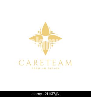 drop oil olive group logo design, vector graphic symbol icon illustration creative idea Stock Vector