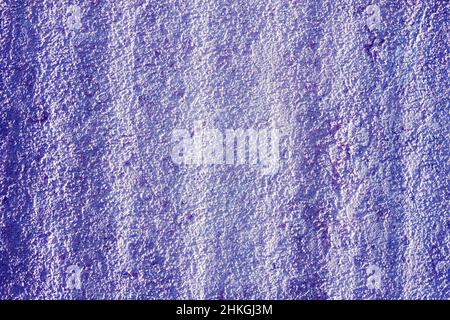 Hand drawing acrylic painting. Abstract pastel artistic background. Acrylic painting on canvas. Colored texture, panton 2022 very peri. Spots and smea Stock Photo