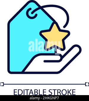 Special offer pixel perfect RGB color icon Stock Vector