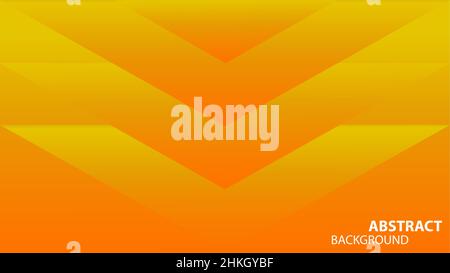 Triangle abstract background wrapped in yellow color Stock Vector