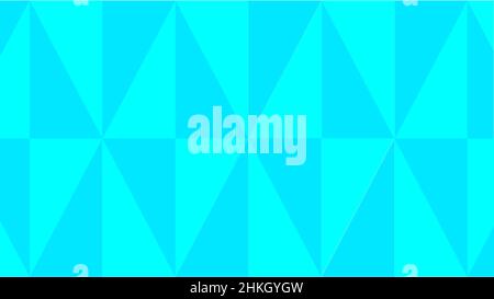 Retro triangle abstract background in blue color Stock Vector