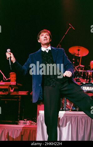 Daniel O'Donnell in concert at The Royal Albert Hall in London, UK. 29th October 1999. Stock Photo