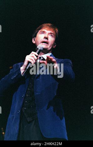 Daniel O'Donnell in concert at The Royal Albert Hall in London, UK. 29th October 1999. Stock Photo