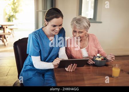 Let's tell the world how lovely it is here Stock Photo