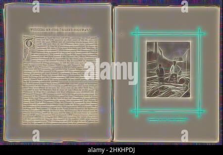 Inspired by Workers on the Silent Highway, John Thomson, Theems, c. 1876 - in or before 1877, paper, height 114 mmheight 90 mm, Reimagined by Artotop. Classic art reinvented with a modern twist. Design of warm cheerful glowing of brightness and light ray radiance. Photography inspired by surrealism and futurism, embracing dynamic energy of modern technology, movement, speed and revolutionize culture Stock Photo