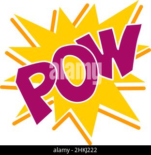 blast gun flash cartoon vector illustration Stock Vector Image & Art ...