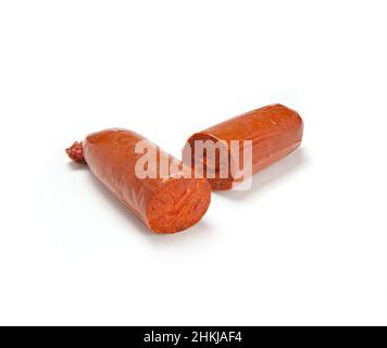 Halved nduja Stock Photo
