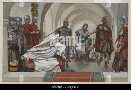 Jesus Led from Herod to Pilate J sus emmen de H rode Pilate