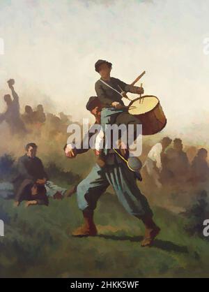 Study for 'The Wounded Drummer Boy', Eastman Johnson, American