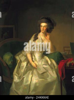 Art inspired by Portrait of Princess Frederika Sophia Wilhelmina 1751-1820, Johann Friedrich August Tischbein, 1789, Classic works modernized by Artotop with a splash of modernity. Shapes, color and value, eye-catching visual impact on art. Emotions through freedom of artworks in a contemporary way. A timeless message pursuing a wildly creative new direction. Artists turning to the digital medium and creating the Artotop NFT Stock Photo