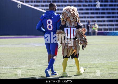 February 3, 2022: San Francisco 49ers wide receiver Deebo Samuel (19)  during the NFC Pro Bowl Practice at Las Vegas Ballpark in Las Vegas,  Nevada. Darren Lee/(Photo by Darren Lee/CSM/Sipa USA Stock