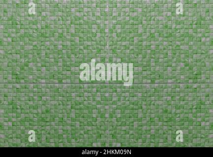 Ceramic brick tile wall background Stock Photo